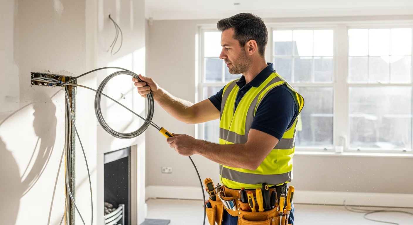 Professional electrician in Merthyr Tydfil, South Wales